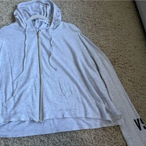 Victoria's Secret Light Gray Cowl Neck Sweatshirt